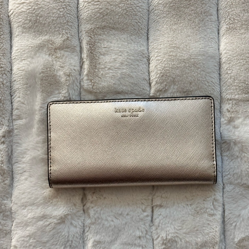 Kate Spade Metallic Wallet